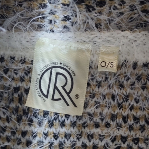 Fuzzy Soft High Low Leapord Print Open Front Shawl Vest Cardigan Size OS - Picture 8 of 10